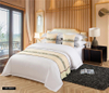 البيع بالجملة Sale Hotel Sheet 120g 100 ٪ Microfiber Microfiber White Hotel Sper