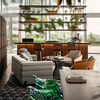 مخصص التصميم الأوروبي الحديث في فندق Lobby Sofa مجموعة كراسي فندقية عالية الجودة تصميم احترافي