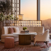 مخصص التصميم الأوروبي الحديث في فندق Lobby Sofa مجموعة كراسي فندقية عالية الجودة تصميم احترافي