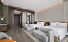 Foshan Solid Wood Bedroom Furniture مجموعات حديثة أسرة فندق بالجملة عالي الجودة