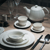 Royal Ware Wholesale Hotel Wedding White Porcelain Ceramic Ceramic Dinnow and Plates Plates